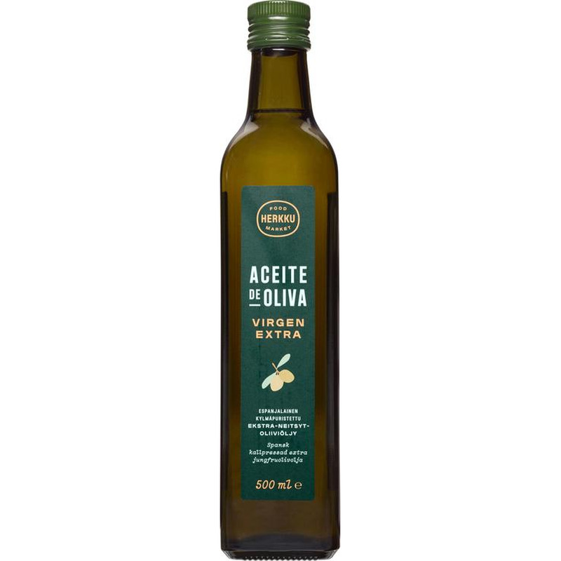 Herkku külmpressitud ekstra väärisoliiviõli 500 ml