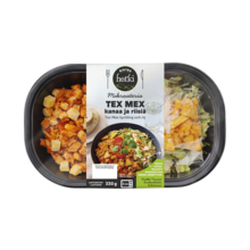 Tex mex kana ja riis 330 g