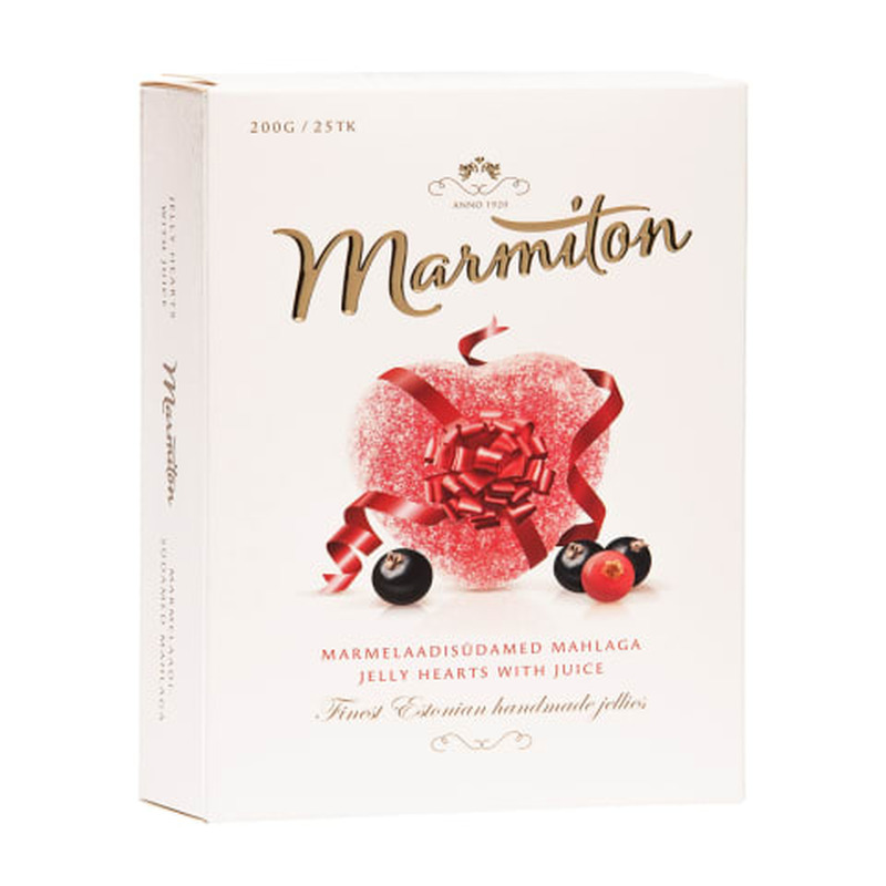 Marmelaadisüdamed mahlaga Marmiton 200g