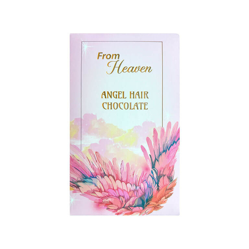 Valge šokolaad Angel Hair Pink, FROM HEAVEN, 80 g