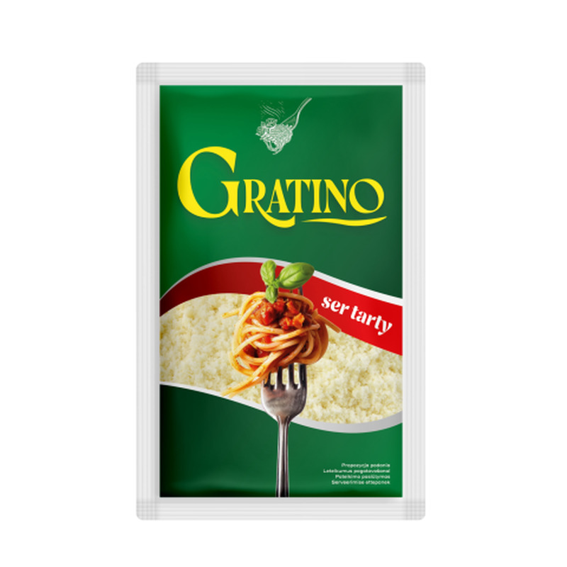 Kõva juust riivitud, dehüdreerunud Gratino 40g