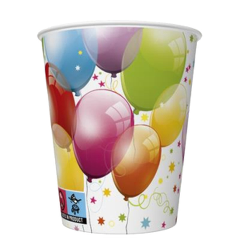 Daisy papptops Õhupallid 250ml 8tk