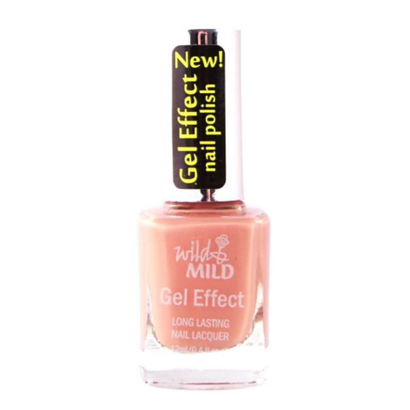 Küünelakk GE01 Nude Beach Gel Effect Wild&Mild 12ml