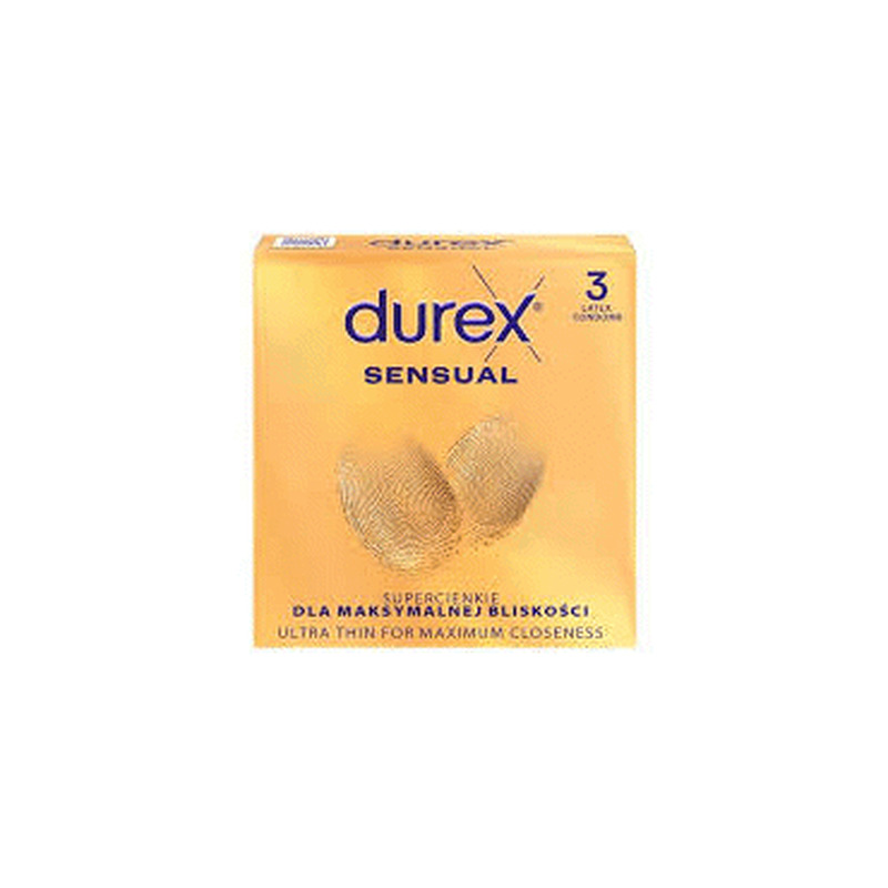 Kondoomid DUREX Sensual 3tk