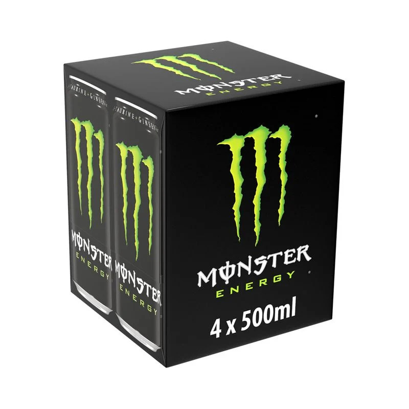 Energiajook Energy 4x500ml, MONSTER, 2 l