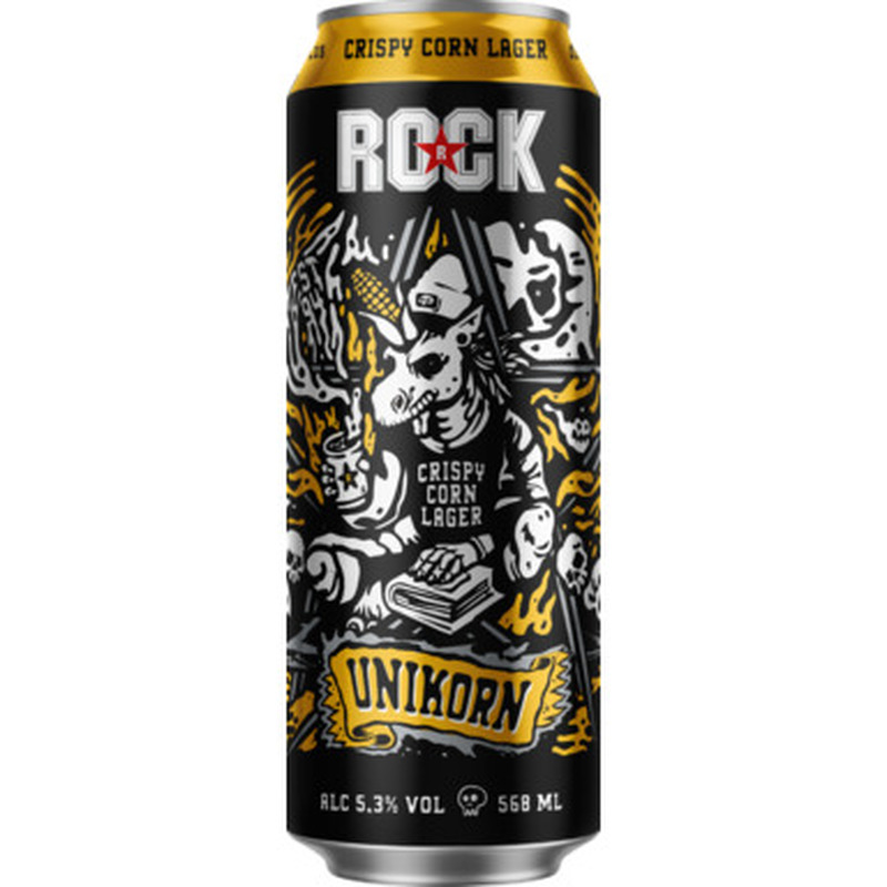 SAKU õlu Rock Unikorn hele 5,3% 56,8cl (purk)