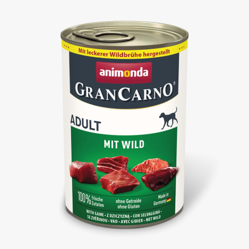 Koerakonservid Animonda GranCarno Game 400g