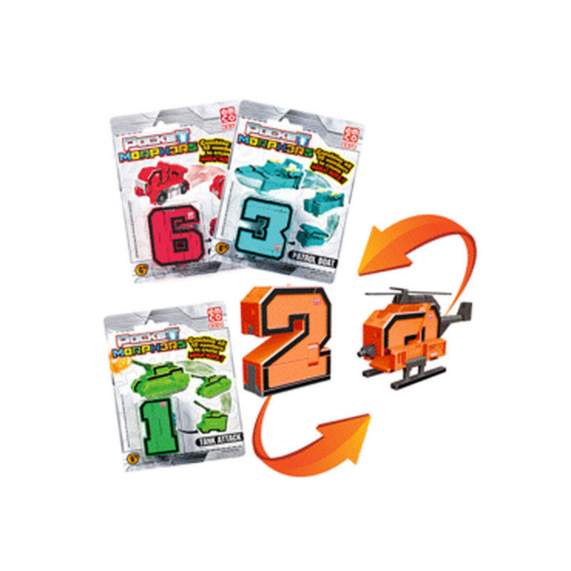 Transformeeruvad autod POCKET MORPHERS