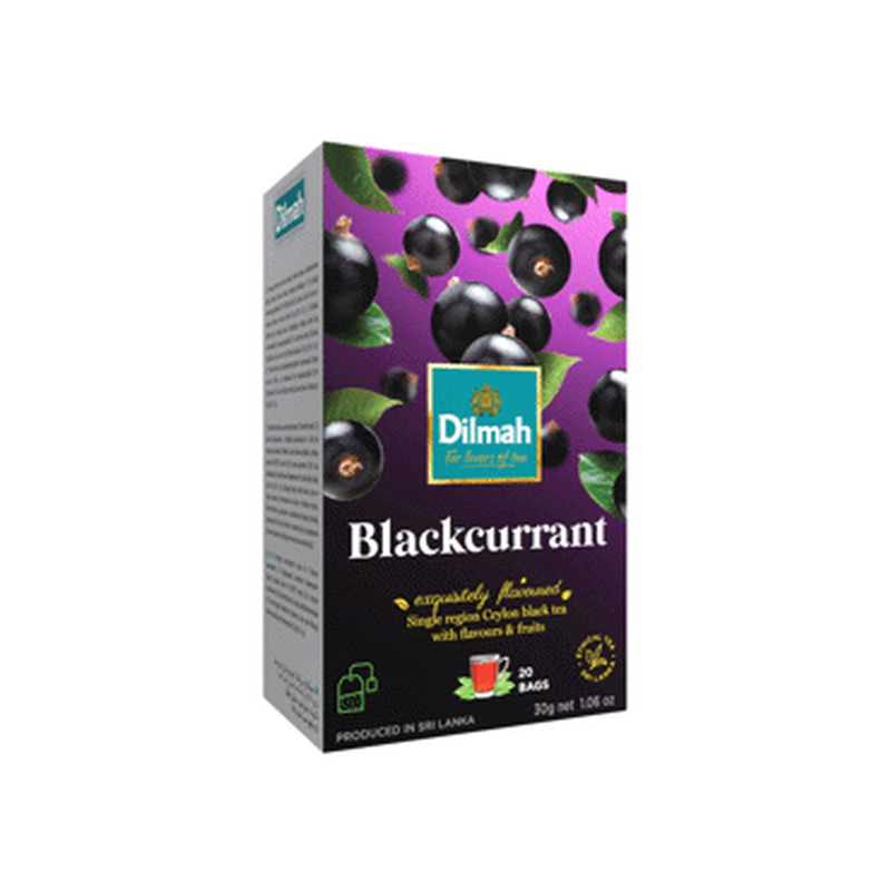 Must tee mustasõstramaits.DILMAH,20x1,5g