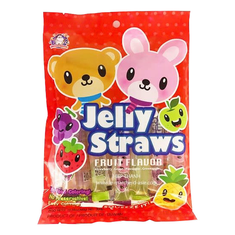 Jelly Straws kõrremaius puuviljad