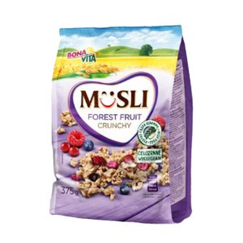 Bonavita müsli metsmarjadega 375g