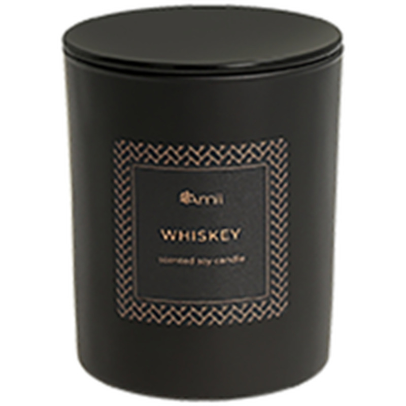 Lõhnaküünal must whiskey 145g