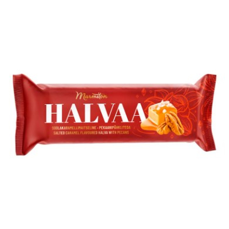 Marmiton Halvaa Soolakaramellimaitseline Pekanipähkliga 150g