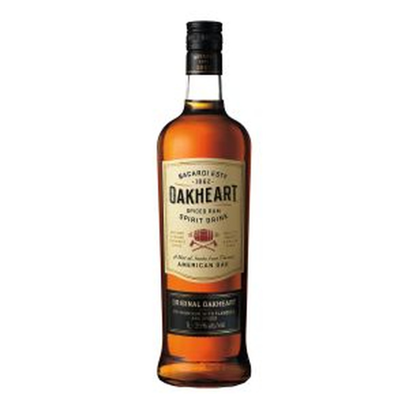 Piiritusjook BACARDI Oakheart Spiced, 100 cl