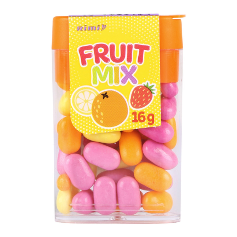 Kommid puuviljamaitselised Rimi 16g