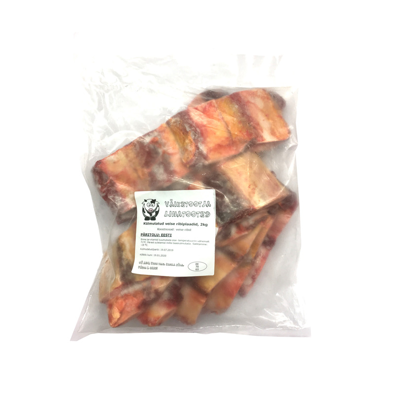 ABC1 Veise ribiplaadid 2kg(külmut.)