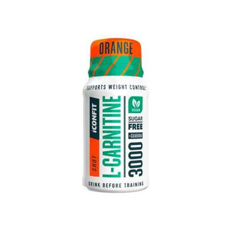 Shot L-Karnitiini apelsin ICONFIT 60ml