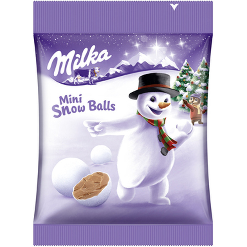 MILKA Mini lumepallid 100g