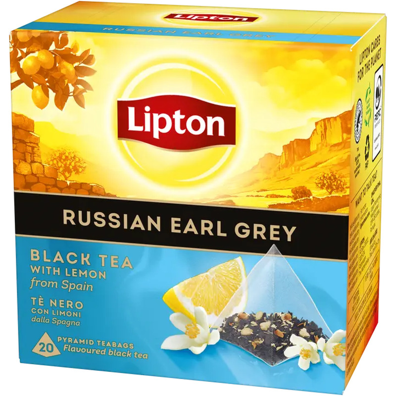 Lipton Russian Earl Grey must tee 20 tk