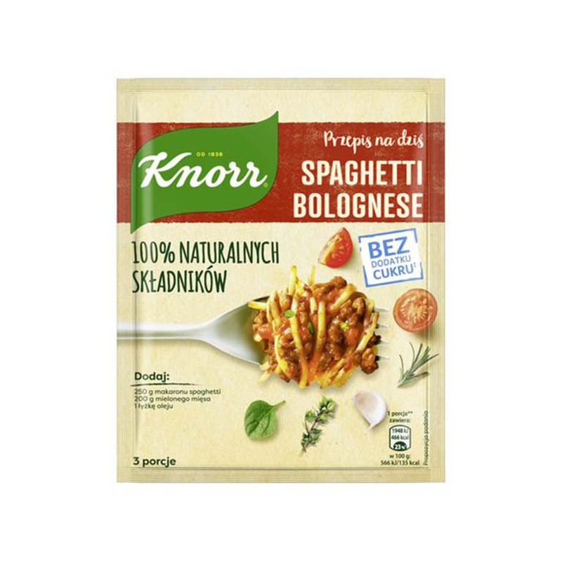 Kaste FIX Bolognese, KNORR, 38 g