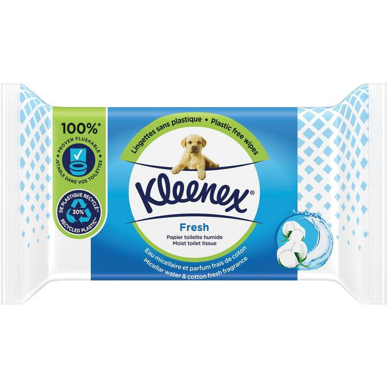 Tualettpaber niisutatud Fresh, KLEENEX, 42 tk