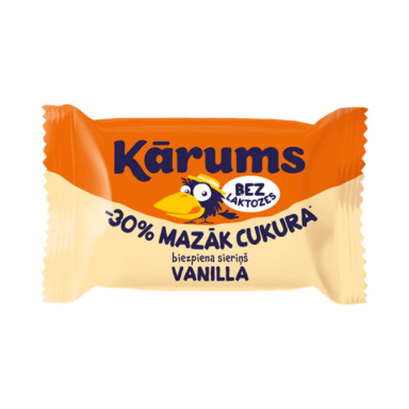 KARUMS Glasuurkohuke vanilli 40g (laktoosivaba)