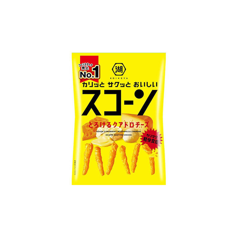 Maisikrõpsud Kolkeya Scorn Nelja Juustu Maitse 73g