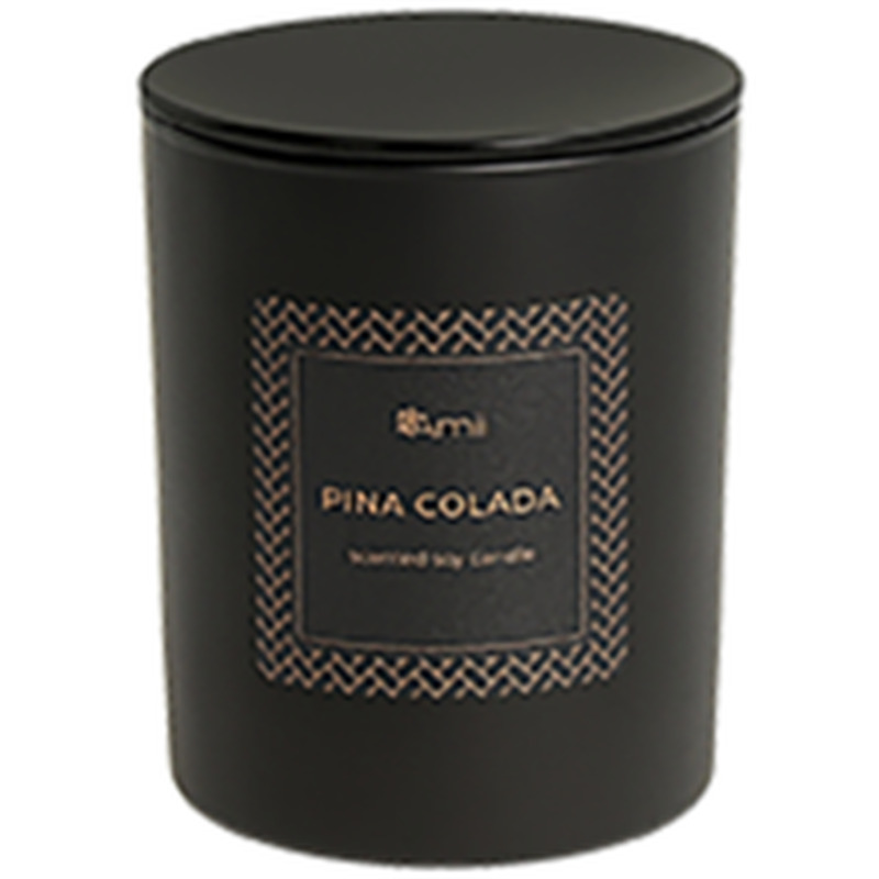 Lõhnaküünal must pina colada 145g