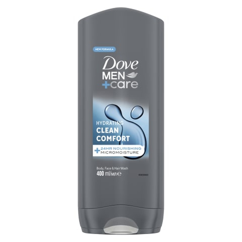 Dušigeel Dove Clean Comfort meestele 400ml