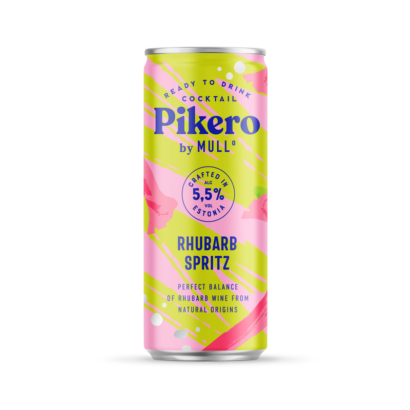 MULL Pikero Rhubarb Spritz 5,5% 25cl(purk)