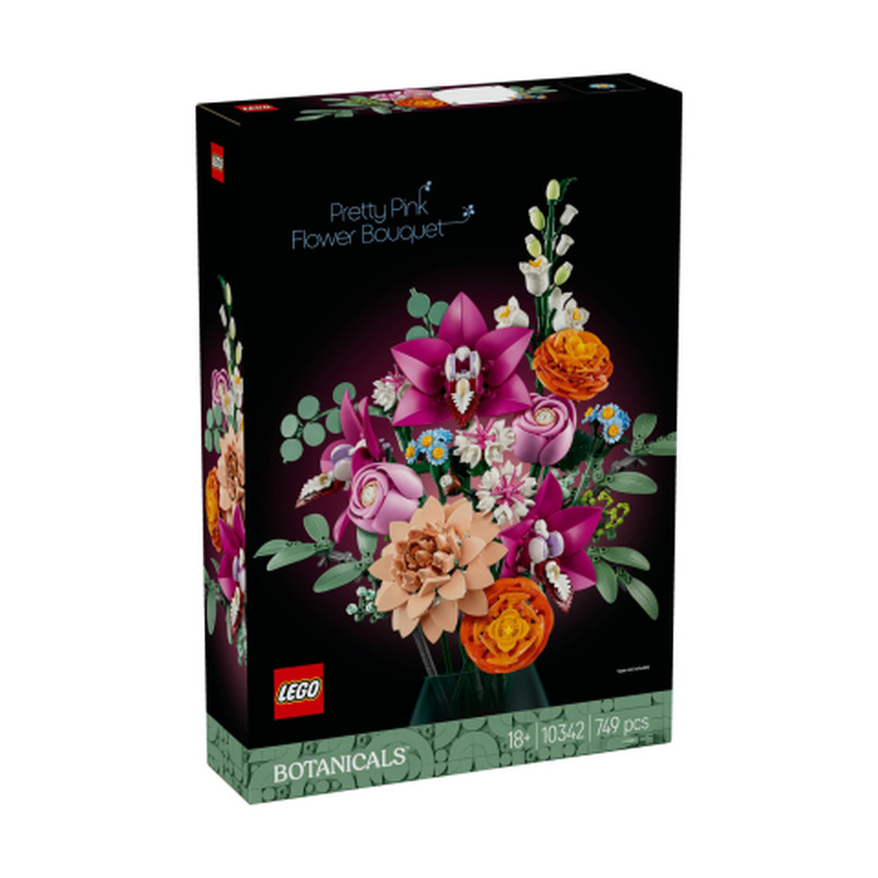 Konstruktor Lego Ilus Roosa Lillekimp 10342