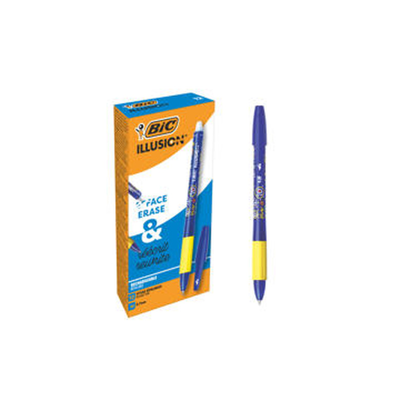 Kustutatav geelpliiats BIC sinine