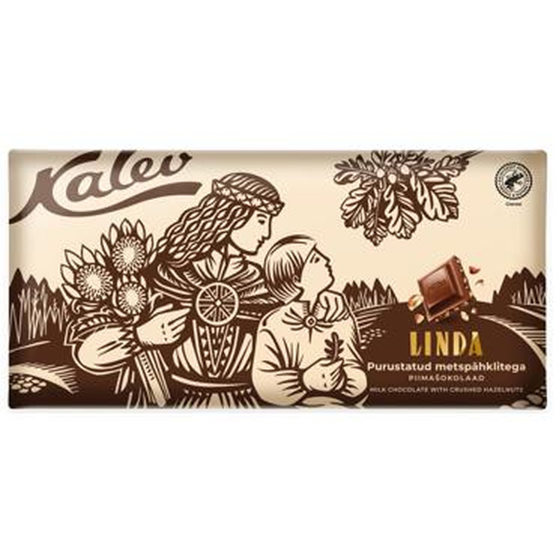 Piimašokolaad metspähk.Linda KALEV 270g