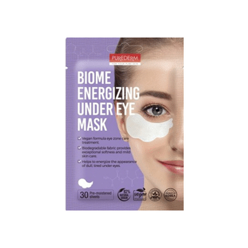 Silmaaluste maskid PUREDERM BiomeEn.30tk