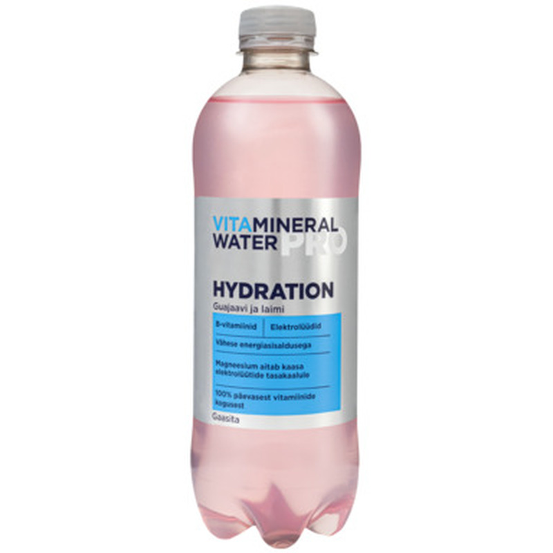 Vitamiinivesi Pro Hydration, VITAMINERAL, 500 ml