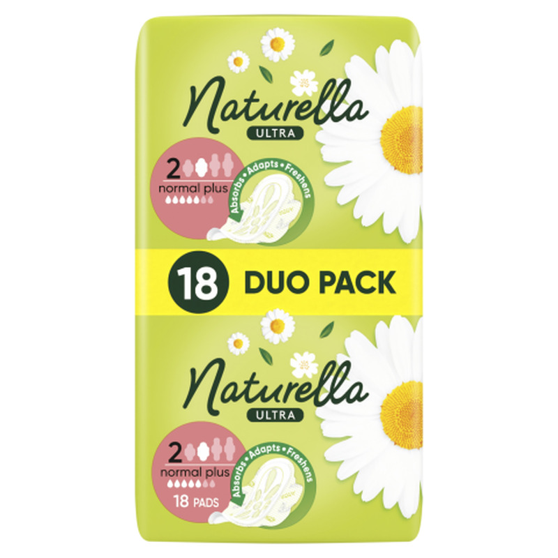 Pesukaitsmed Naturella Ultra Normal Plus S2 18tk
