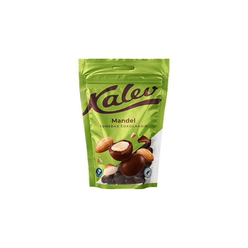Kalev mandel tumedas šokolaadis 140g