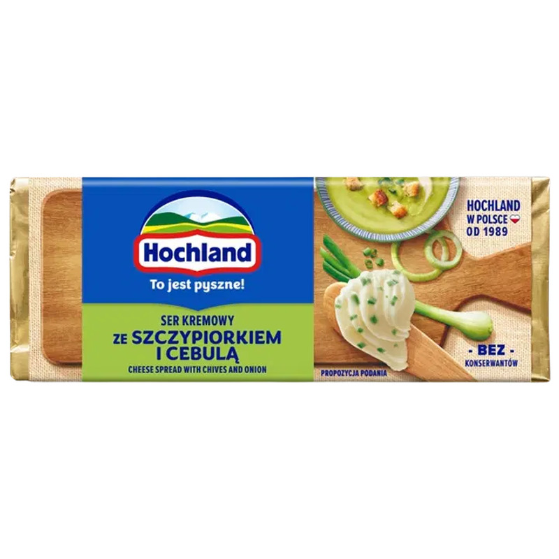 Hochland sulatatud juust 15% ürtidega, 90 g