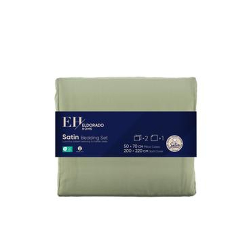 Satiinvoodipesu kmpl 200x220/2x50x70cm