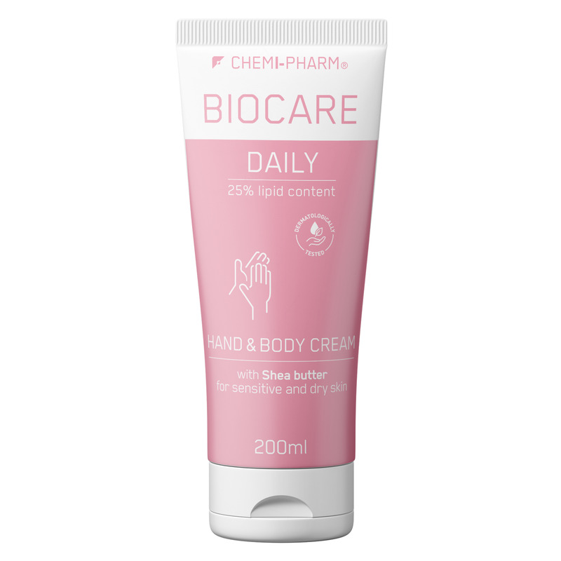CHEMI-PHARM Biocare Daily Käte-ja kehakreem 200ml (niisutav)