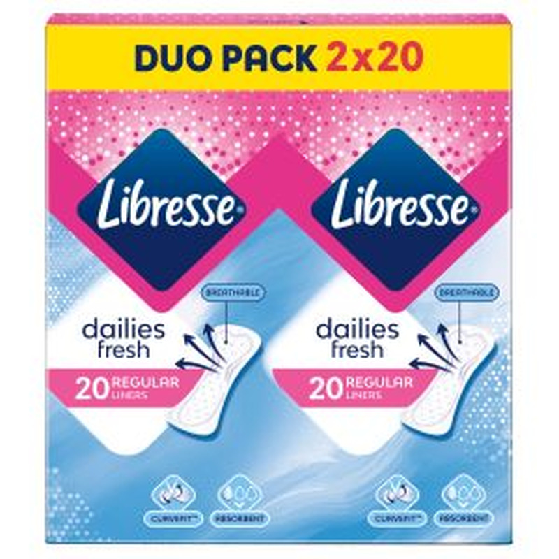 Pesukaitsmed Normal, LIBRESSE, 40 tk
