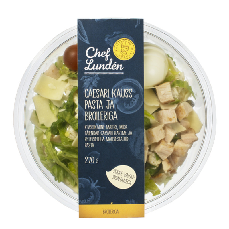 Caesari kauss pasta ja broileriga Chef Lunden 270g