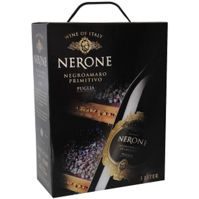 Nerone Negroamaro Primitivo BIB 13%vol, 3L