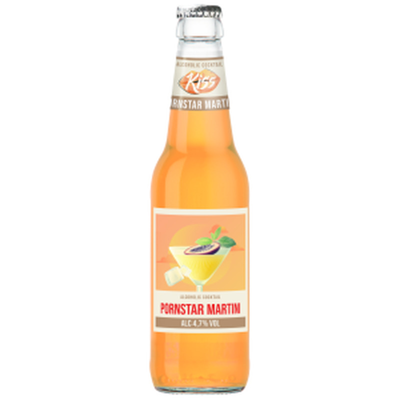 Kiss Pornstar Martini kokteil muu alkohoolne jook 4,7%vol 330 ml