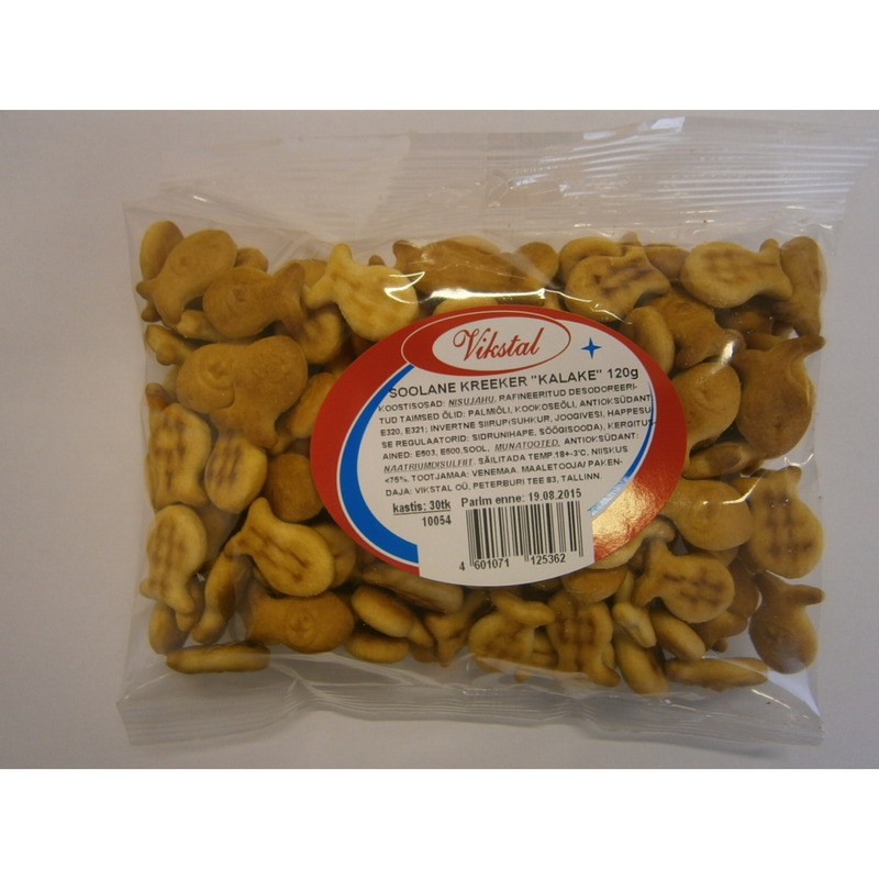 VIKSTAL Kreeker Kalake soolane 120g