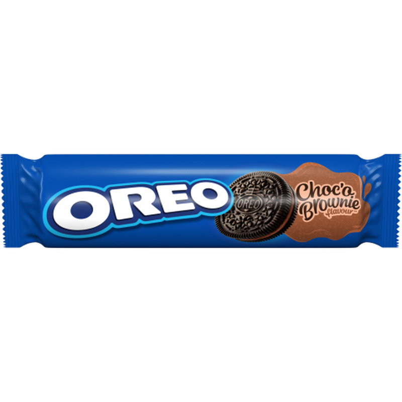 Küpsised kakaotäidisega Oreo Brownie 154g