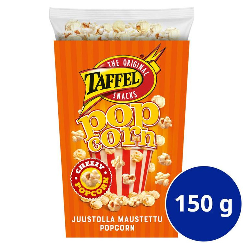 Taffel juustumaitseline popkorn 150g