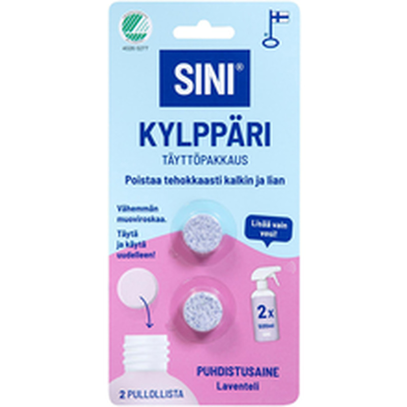 Sini vannitoa puhastustablettide täitepakk 2tk
