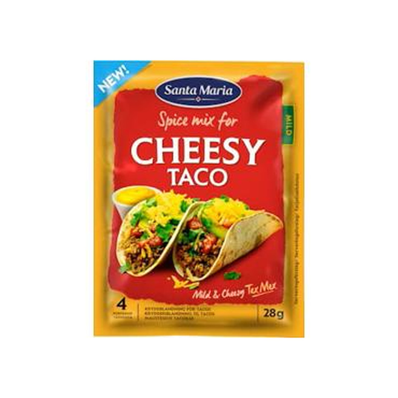 Juustu tako maitseaine SANTA MARIA 28g