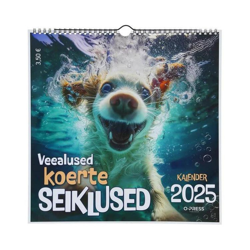 Kalender "Veealused koerte seiklused 2025", 1 tk